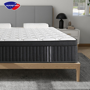 Colchón de cama doble tamaño King y Queen, colchón de muelles de bolsillo enrollable, colchón de espuma viscoelástica con paquete de compresión al vacío - Product Image 6