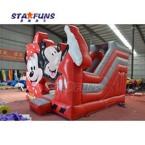 <span class=keywords><strong>Maison</strong></span> <span class=keywords><strong>de</strong></span> rebond gonflable <span class=keywords><strong>Mickey</strong></span> <span class=keywords><strong>Minnie</strong></span> Mouse pour enfants en gros sautant château gonflable videur gonflable - Product Image 2
