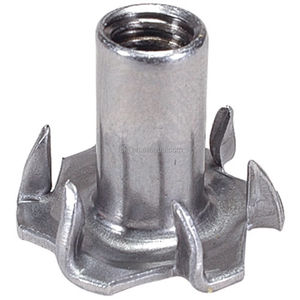 Écrou à quatre griffes en acier inoxydable, M3 M4 M5 M6 <span class=keywords><strong>M8</strong></span>, insert en bois - Product Image 5