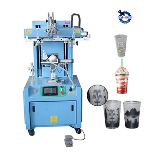Recommend Color Printing Machine For Glass Bottle Plc Screen Printing Printer Industrial Printer Automatic Silk