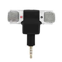 Mini microphone jack 3.5MM pour téléphone portable pour interviews en studio et smartphones