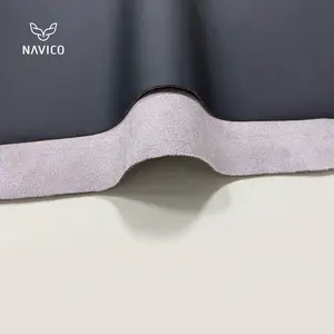 Reposacabezas elástico de cuatro vías para coche, almohada para el cuello, soporte de cintura, cuero artificial