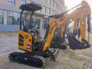 Mini-excavatrice haute performance SY18U de 1,8 tonne avec chenilles rétractables, largeur de 980 mm, excavatrice compacte sur chenilles - Product Image 2