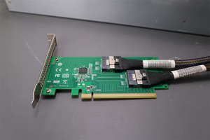 5-Way GPU PCIe 4.0 Expansion <b>Dock</b> Supports Multi-<b>Dock</b> Expansion PEX88096 <b>Switch</b> for AI Computing - Product Image 2