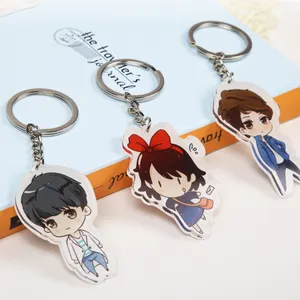 Acrylic Charms Custom Keychain Double Sided Anime Plastic Keychain Custom Acrylic Keychain