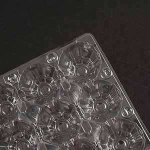 Customized Hot Selling 12 Holes Clear <b>Plastic</b> Egg Container Rectangle Eco-friendly Egg <b>Tray</b> - Product Image 4