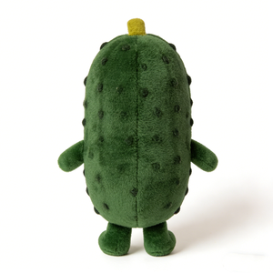 Peluche réversible personnalisée sur le thème du jardin potager, peluche en forme de cornichon double face, cadeau original pour enfants - Product Image 6
