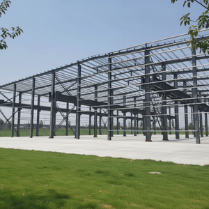 Almacén de Estructura de Acero Prefabricado con Certificación ISO 9001, Instalación de Almacenamiento Industrial para Hospitales, Garajes, Gimnasios al Aire Libre y Fábricas - Product Image 5