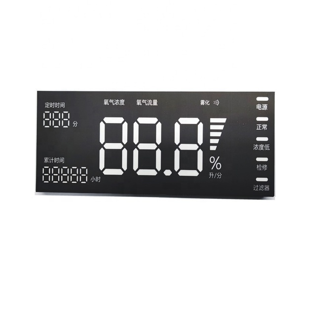 High Brightness Custom Size Dynamic Driving Common Cathode Custom Color Digital Panel Display 7 Segment Led Display Module
