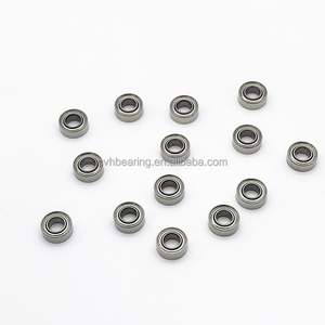 Roulement à billes en acier chromé de haute précision 683z/683ZZ/L-730ZZ 3 mm 3x7x3 4500 tr/min, faible bruit, miniature, pour moteur haute vitesse - Product Image 1