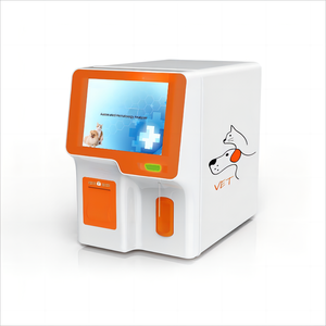 Analizador de Hematología de 3 partes automático profesional médico para uso veterinario con pantalla táctil a color de 10 "Analizador de Hematología veterinaria - Product Image 2
