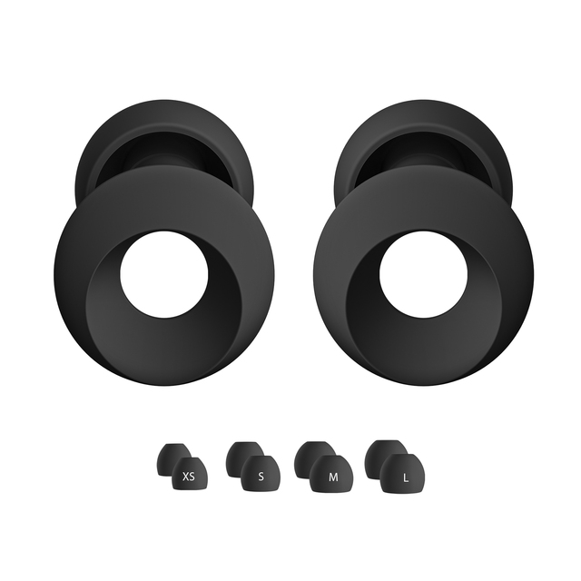 Customizable Logo 4 Size  Quiet 2 Ear Plugs Shooting Ear Protection Swimming Hearing Protection Silicone Ear Plugs for Sleep