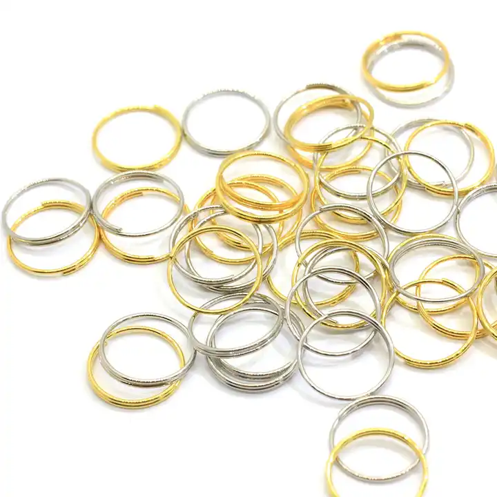 Anodized Niobium Jump Rings 18 Gauge 3/16