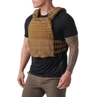 Gilet Tactique Porte-Plaques Réglable à Dégagement Rapide Molle Fabrication OEM sur Mesure pour Entraînement, Sport et Sécurité