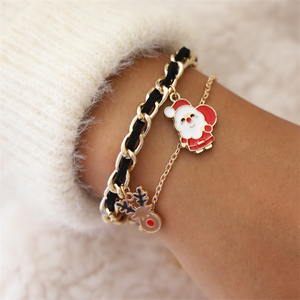 Trendz mejor diseño de <span class=keywords><strong>los</strong></span> niños de moda encanto pulsera Navidad - Product Image 5