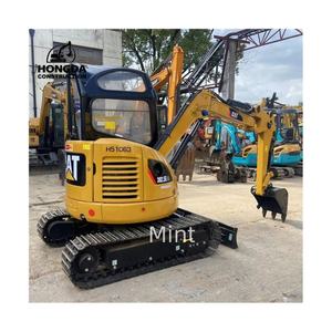 Excavateur CAT 302 de 2 tonnes utilisé au Japon Micro-excavateur CAT 302 Cr 302.5 301.5 303 304 305 à vendre Petite machine à creuser pour jardin - Product Image 2