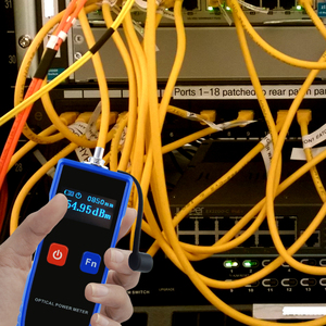 Medidor de Potencia Óptica Digital Portátil OPM -70 a 6dBm con Probador de Cable de Fibra Óptica de 6 Longitudes de Onda (OEM) - Product Image 5