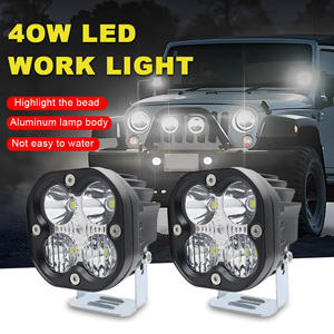 Projecteur LED Moto 3 pouces 40W, Modèle MO20, Garantie 2 Ans, Lumière de Travail Blanche et Jaune pour ATV et Camion - Product Image 4