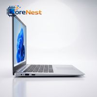 Ordinateur portable CoreNest avec logo laser personnalisé, processeur Intel I3 N305 8 cœurs 3,8 GHz, batterie 57 Wh, fin et léger, pour le bureau et les études