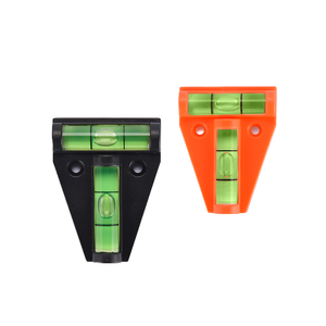 סוג כלי מדידה של בועה ברמת רוח מכשיר מדידה אופקית דו-כיוונית פלסטיק מיני רמת רוח - Product Image 4