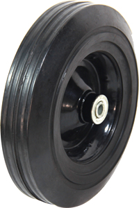 <span class=keywords><strong>Roues</strong></span> de chariot en caoutchouc massif 10*<span class=keywords><strong>2</strong></span>.5 pour la construction, le jardinage, la ferme, le chariot à main, la <span class=keywords><strong>brouette</strong></span> - Product Image 5