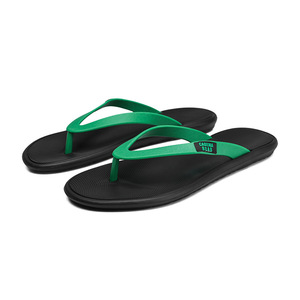 Men's Summer <b>Flip</b> <b>Flops</b> Casual Non Slip EVA Sole Outdoor Indoor Beach <b>Slippers</b> Black Green Size 39-44 - Product Image 5