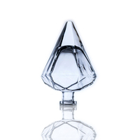 Brandy, gin, rhum, bouteille de liqueur en verre de 750 ml avec couvercle