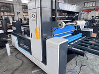 Machine de laminage de carton ondulé à économie d'énergie pour la ligne d'impression, de rainurage et de collage de cartons