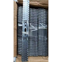 Lot de 100 supports de plafond suspendus en métal galvanisé pour CD UD, 75/125/175/225 mm, support CD en U, 0,8 mm