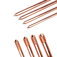Varilla de Tierra de Cobre de Alta Calidad Tipo M16 a Buen Precio, Categoría de Producto: Conectores