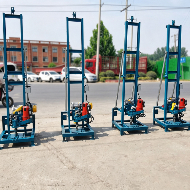 Electric 220V Small Portable Mini Bore Well Drilling Machine Price for Farm & Construction Use Easy to Operate