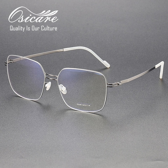 Velma Luxury Brand Eye Eyeglass Double Bridge Quality Designer Optic Y2k Vintage Eyewear Myopia Optical Frames Glasses for Men
