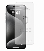 Protection d'écran en verre sans bordure Mietubl Premium 9H Ultra HD anti-statique pour iPhone 13 Pro Max