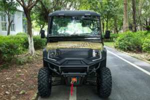 UTV de tracción en las cuatro ruedas <span class=keywords><strong>con</strong></span> cabrestante electrónico, panel de instrumentos digital táctil, parabrisas reversible, caja de carga de cubo basculante - Product Image 2