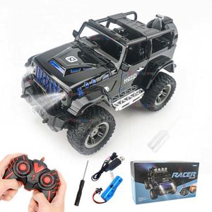 Coche Todoterreno RC de Plástico a Escala 1:10, Sensor Manual, Doble Modo, Rotación Libre, Control Remoto Eléctrico, Cable USB, Alcance de 50M - Product Image 6