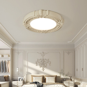 Lámpara de Techo de Estilo Nórdico Minimalista Moderno para Dormitorio Principal, Lámpara de Techo de Estilo Francés Retro para Sala de Bodas, Encanto Romántico de Estilo Antiguo - Product Image 2