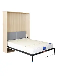 Murphy Bed Hardware Kit Ruimtebesparend Smart Meubels Houten Lente Mechanisme Muur Bed Bedden Met Linkage Sofa