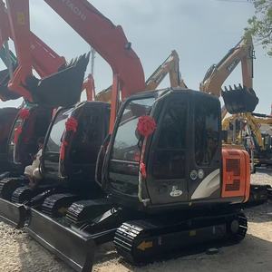 Excavadora Usada Mini Hitachi ZX60 de 6 Toneladas a Precio Económico, Motor Original con EPA/CE, Excavadora de Segunda Mano de Buena Calidad en Existencia - Product Image 1