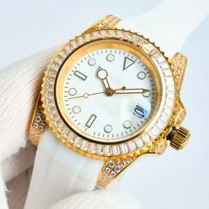 Relojes de Pulsera de Lujo para Hombre, con Moissanita, Mecánicos Automáticos, de Oro, Diseño de Moda, de Alta Calidad, Personalizados al por Mayor - Product Image 6