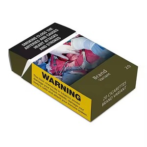 Scatole Ecologiche in Carta per Pacchetti di Sigarette da 10 e 20, Confezioni Standard Neutre per Tabacco e Fumo - Product Image 4