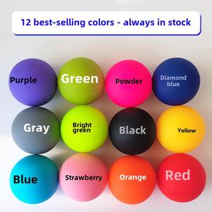 Julyfit spor ve eğlence Fitness topu silikon Yoga fasya kas gevşeme akupunktur el & ayak masaj topu - Product Image 3