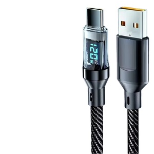 <span class=keywords><strong>สาย</strong></span>เคเบิล PD ชนิด C 120W USB, <span class=keywords><strong>สาย</strong></span><span class=keywords><strong>ชาร์จ</strong></span>ดิจิตอล PD <span class=keywords><strong>สาย</strong></span>ข้อมูลไนลอนชาร์จเร็ว<span class=keywords><strong>ส</strong></span>ำหรับ Xiaomi Samsung USB C <span class=keywords><strong>สาย</strong></span><span class=keywords><strong>ชาร์จ</strong></span> - Product Image 1