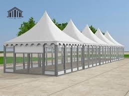 Tente de réception pliable en aluminium durable avec <span class=keywords><strong>auvent</strong></span> en PVC pour événements marketing, exposition commerciale, simple 3x4.5 en polyester - Product Image 6