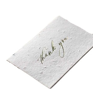 Bán Buôn Thiên Thần Hạt Giống Giấy Thiệp Chúc Mừng Thẻ Biểu Tượng Tùy Chỉnh Văn Bản Nảy Mầm Nghệ Thuật Giấy Lời Mời Cho Kinh Doanh Giáng Sinh Giấy Thủ Công Mỹ Nghệ - Product Image 5