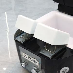 Fauteuil de pédicure spa haut de gamme avec massage des pieds, fauteuil de pédicure sans tuyauterie, système de jets sans tuyauterie inclinable pour spa de jour et salon de manucure - Product Image 3