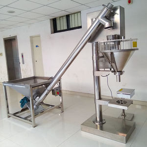 Microcomputer Controlled Weighing and Packaging Machine <b>Gypsum</b> Chemical <b>Powder</b> 50g Screw Metering Chili <b>Powder</b> Packing Machine - Product Image 6