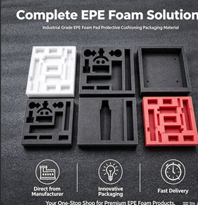 Factory Die Cut High Quality Custom <b>Shape</b> EPE <b>Foam</b> Sheet Packaging EPE Insert <b>Foam</b> Sponge - Product Image 6