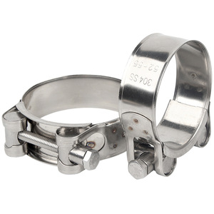 Factory Customized Strong European Style Stainless Steel <strong>Clamp</strong> 201/304 Heavy Duty Adjustable Pipe and Hose <strong>Clamp</strong> Bolts <strong>Clamps</strong> - Product Image 2