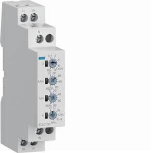 EUC100 Personalizzabile con Relè di Monitoraggio Corrente AC Monofase Hagers, 1 Contatto di Commutazione, Modulo DIN - Product Image 1