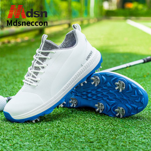 Chaussures de <span class=keywords><strong>golf</strong></span> pour hommes à crampons, modèle sport décontracté 520 avec semelle extérieure en caoutchouc à clous, vente en gros d'usine - Product Image 2
